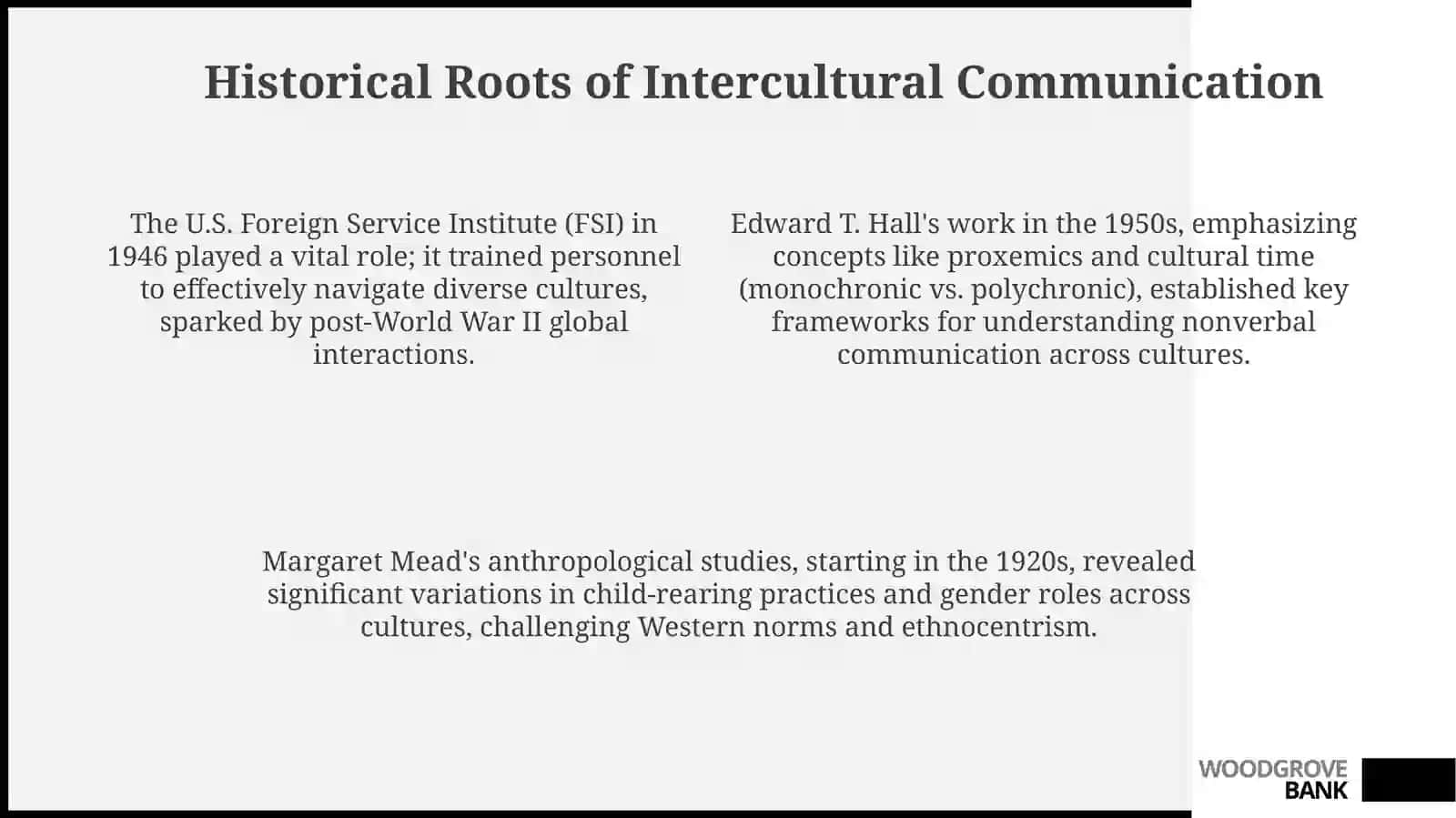 The emergence and development of intercultural communication 4
