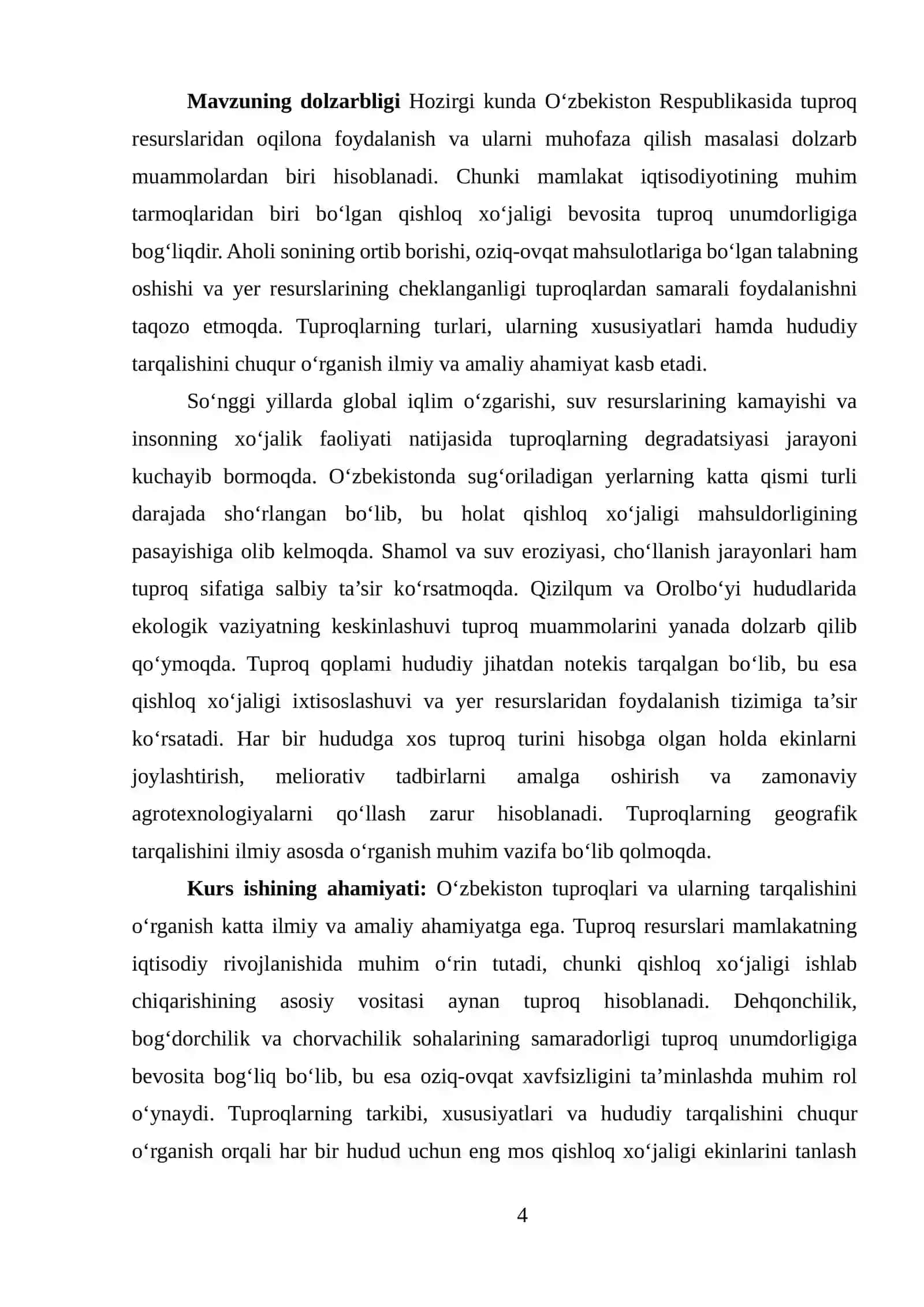 Oʻzbekiston tuproqlari va ularning tarqalishi 4