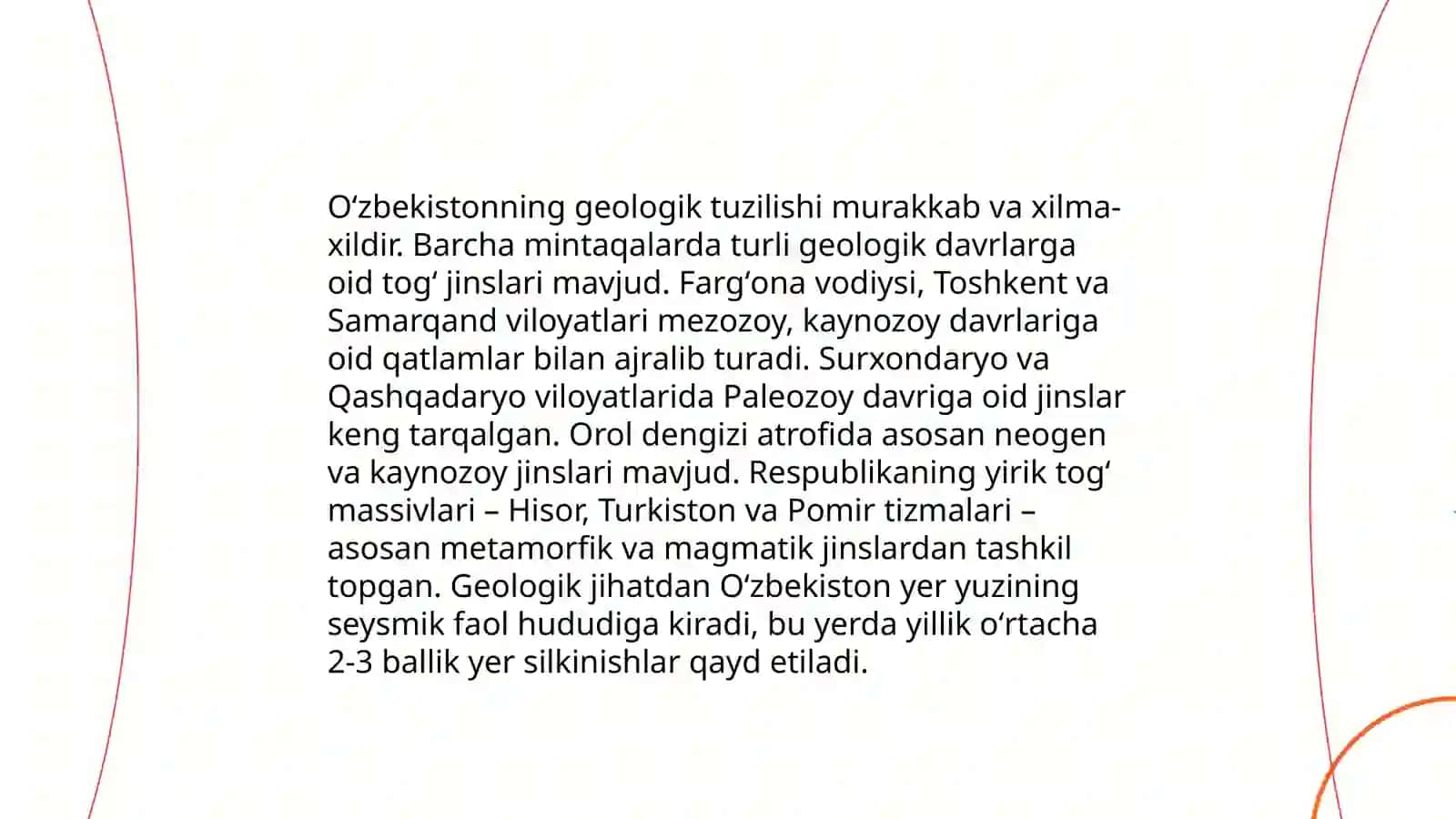 Oʻzbekiston tabiiy hududiy majmualari va ularning gorizontal tuzilishi 4