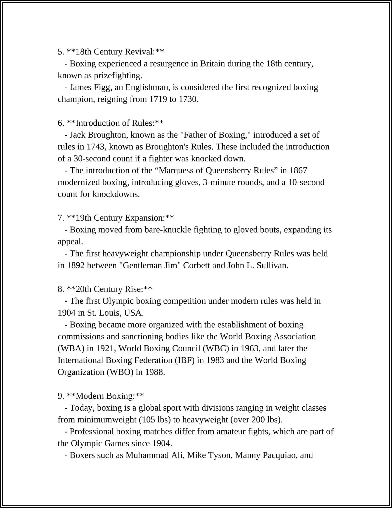 HISTORY OF BOXING INGLIS TILIDA 4