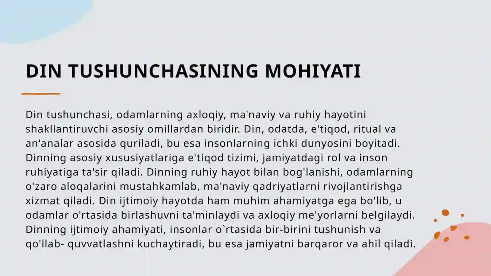 Dinvahurfikrlilik (Berdyaevning dini yhurfikrlilik haqidagi gʻoyalarini Gʻazzoliygʻoyalaribilan qiyoslash) 4