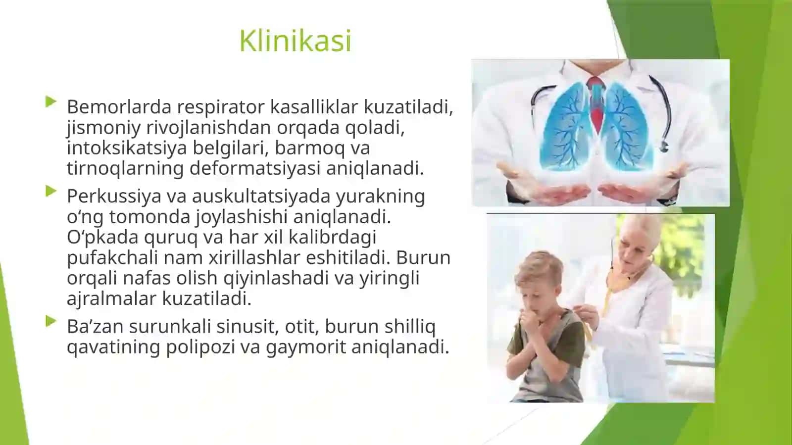 Traxeya, bronx va o‘pka ning anatomo-fiziologik xususiyatlari 4