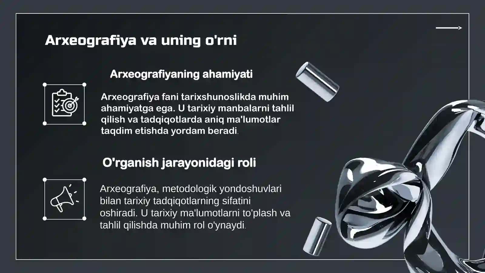 Arxeografiya fanining yordamchi fanlar bilan bogʻliqligi 4