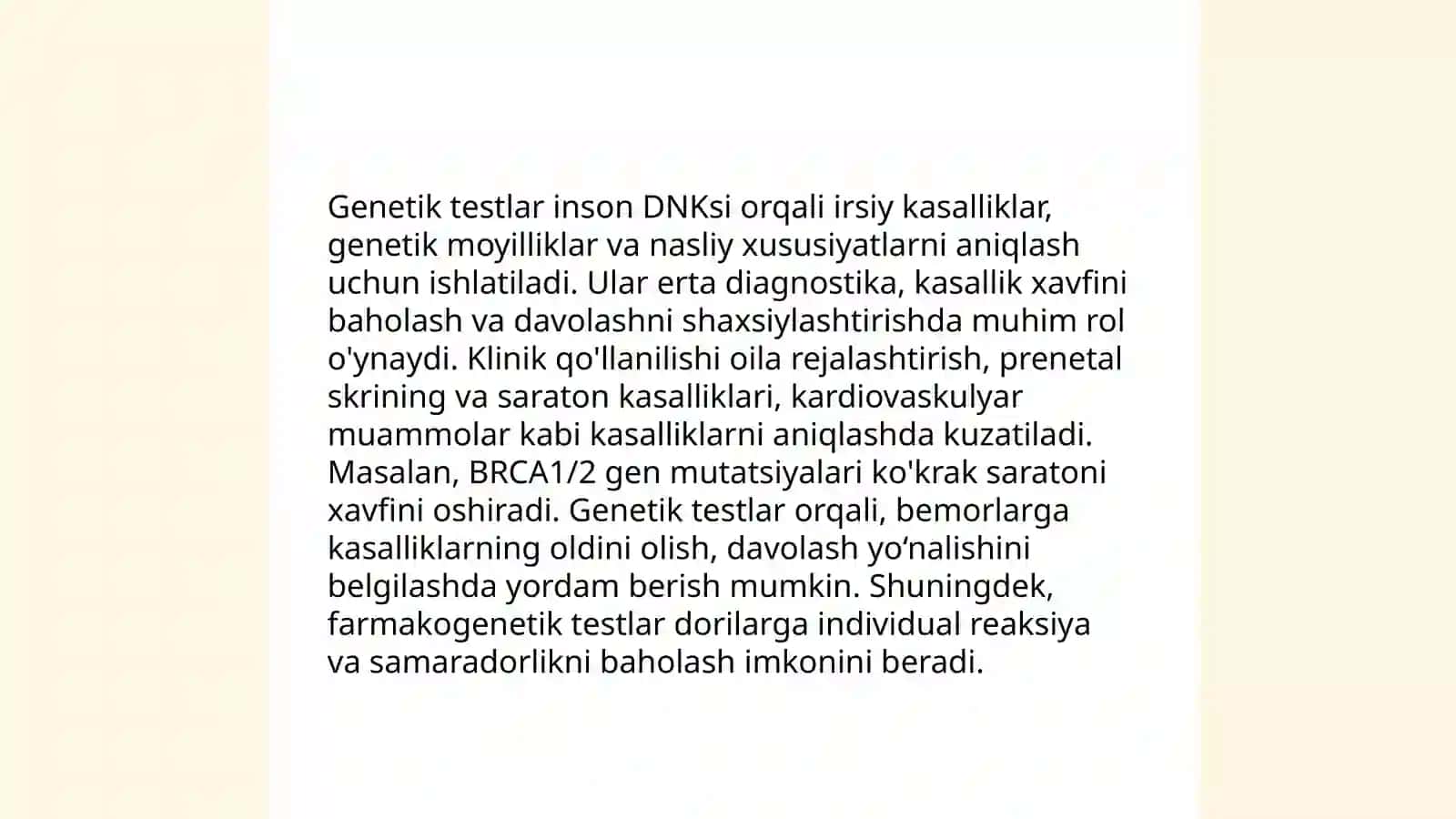 DNK diagnostika usullari 4