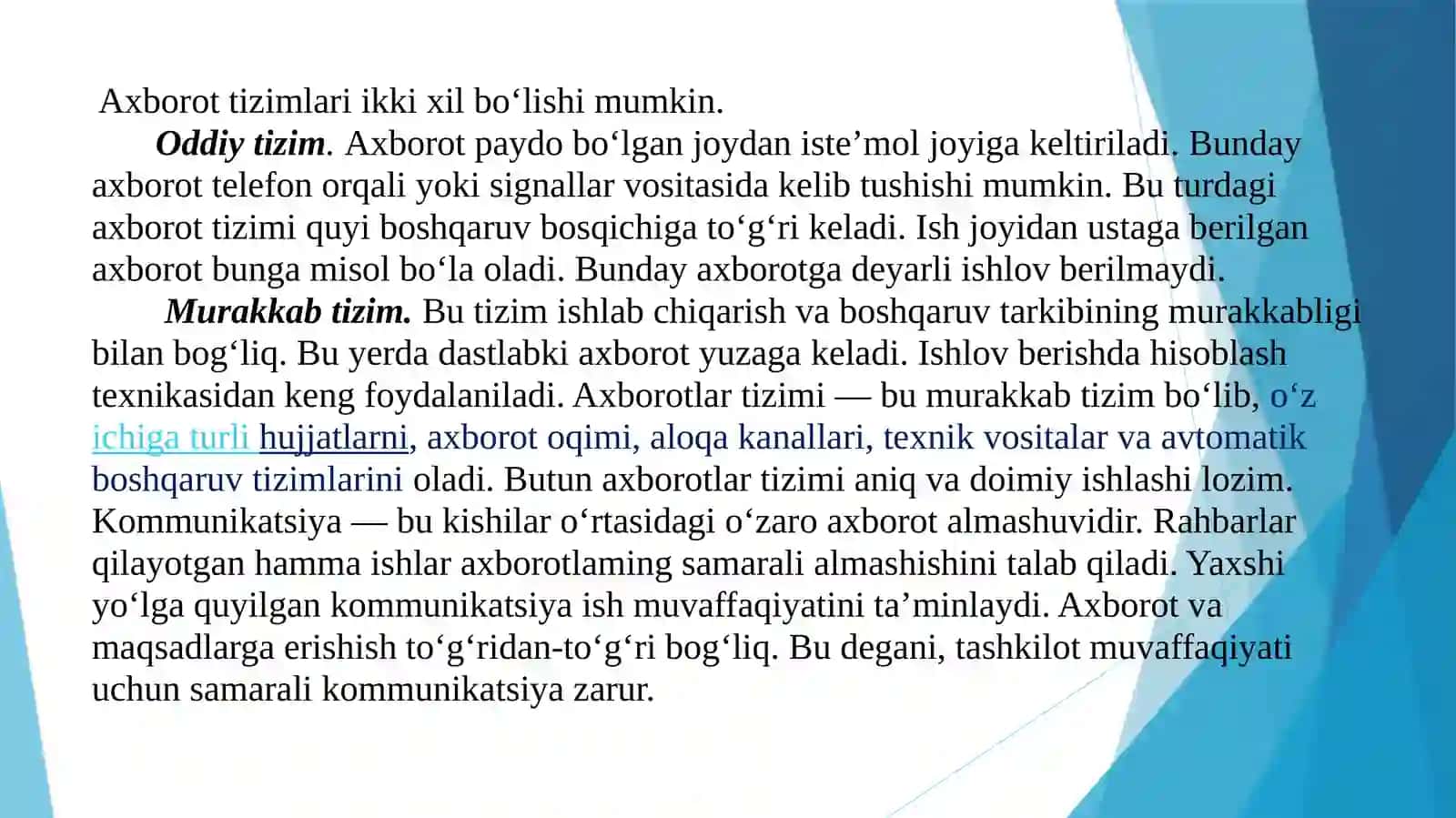 Korporativ boshqaruvda axborot va kommunikastiya 4