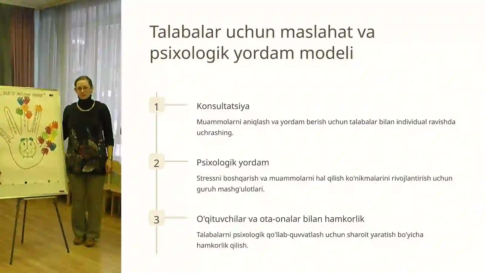 O'qituvchi psixolog faoliyatining tashkiliy-mazmun modellari 4