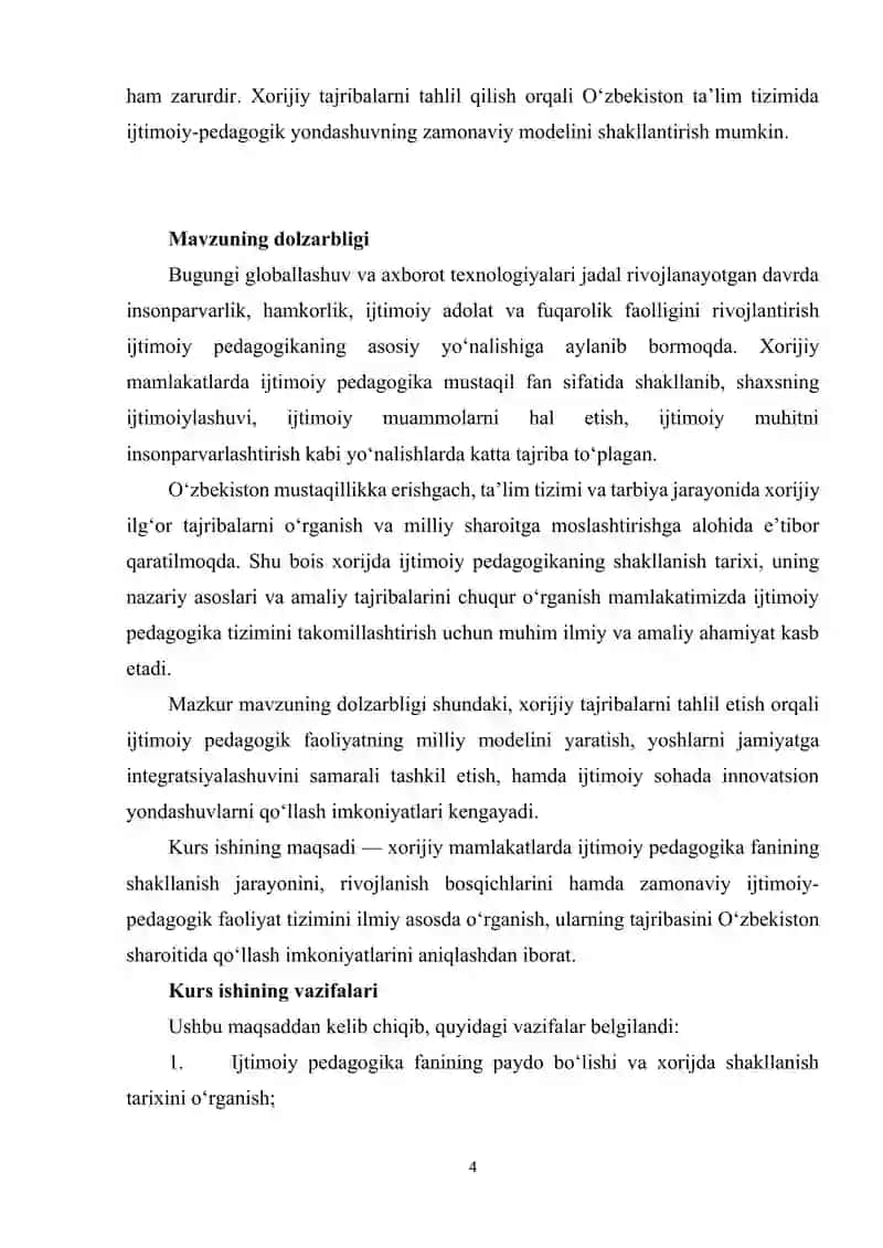 Xorijda ijtimoiy pedagogikaning rivojlanish tarixi. 4
