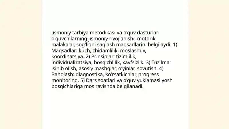 Jismoniy tarbiya va estetik tarbiya 4