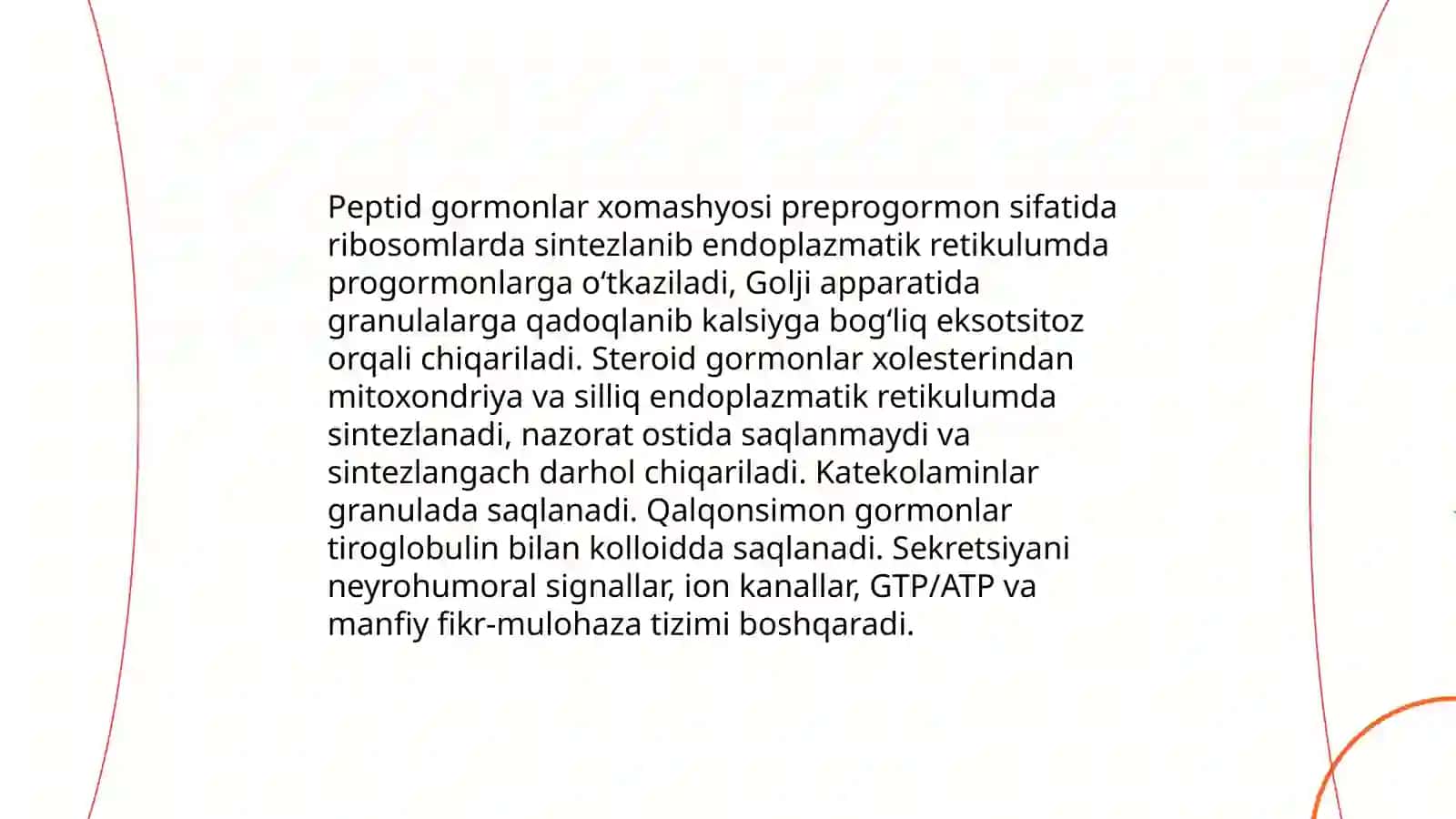Endokrin tizimi fiziologiyasi 4