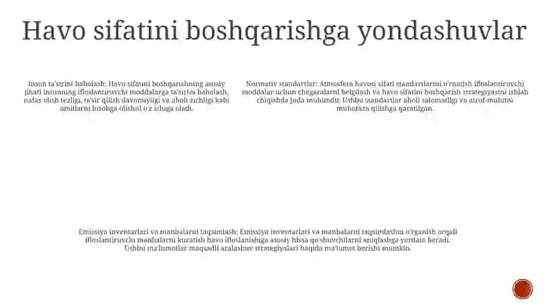 Atmosfera Havosi, Suv, Tuproqning Nomuvofiq Omillarini Gigiyenik Reglamentlashga Bo'Lgan Umumiy Yondashishlar 4