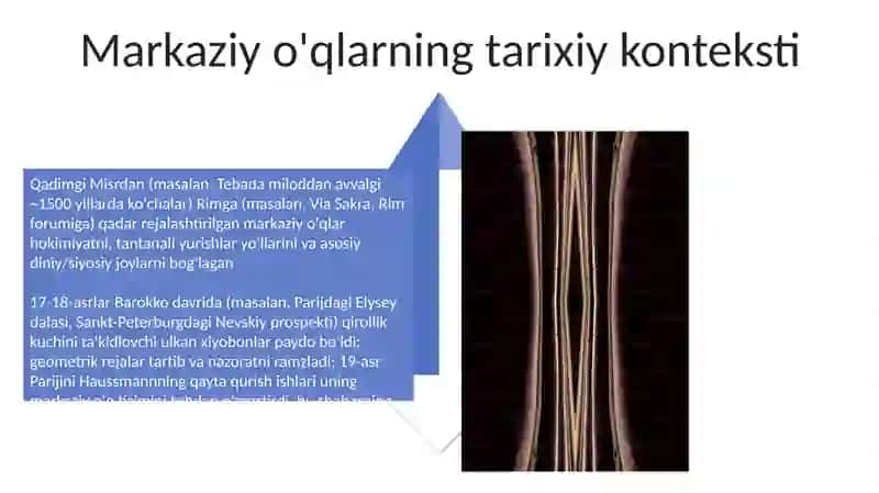 Markaziy vint oʻqi 4