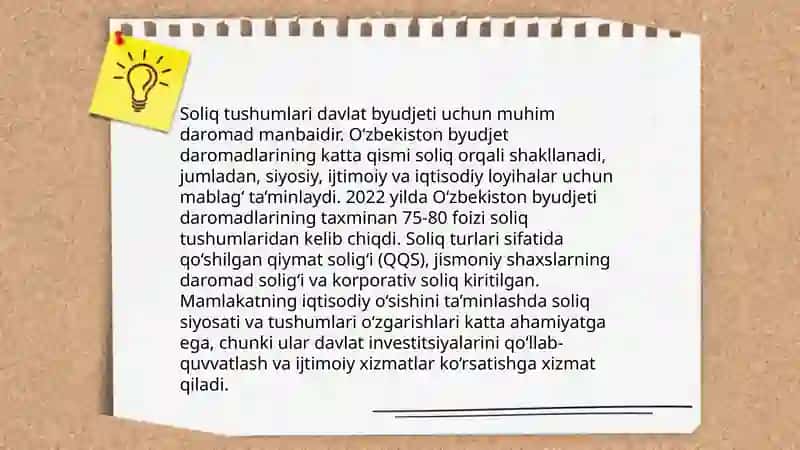 Davlat budjetiga va davlat maqsadli jamg‘armalari budjetlariga daromadlar tushumlari to‘g‘risida hisobotlar tarkibi va ularni tuzishning maqsadi va xususiyatlari 4