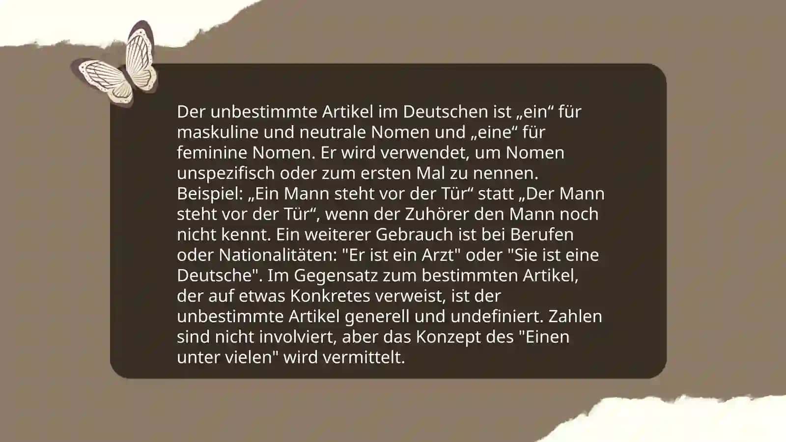 Verwendung des bestimmten Artikels 4