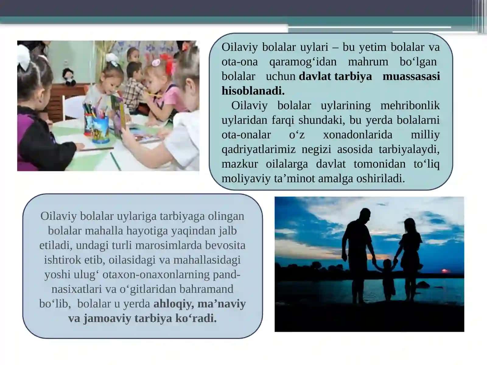 O‘zbеkistonda oilaviy bolalar uyini tashkil etish tartibi va shartlari 4