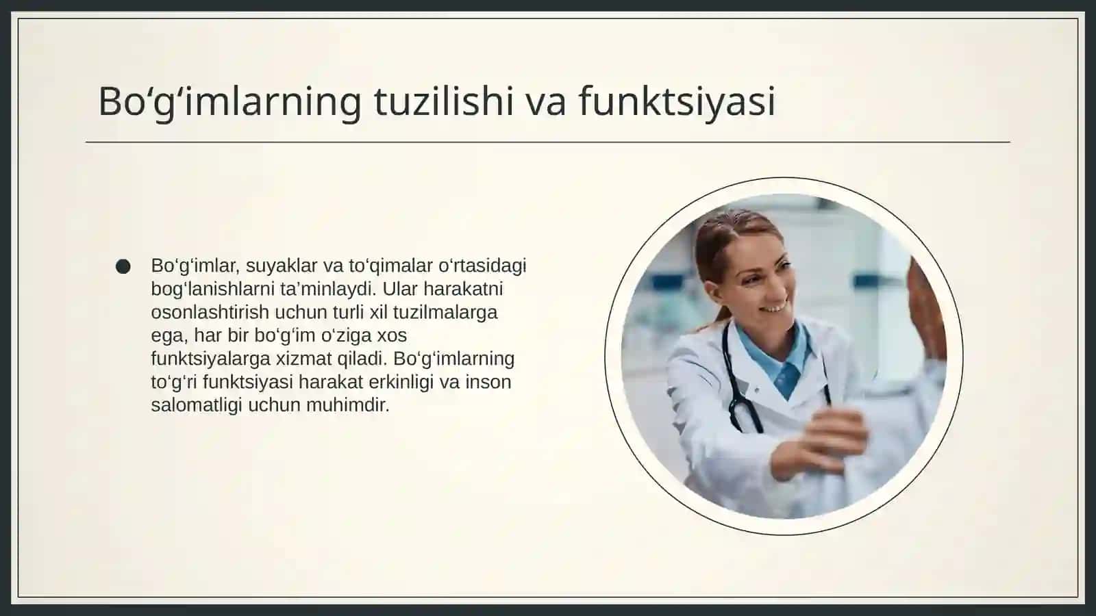Bo‘g‘imlarning biomexanikasi. Birlashmalarning rentgenanatomiyasi 4