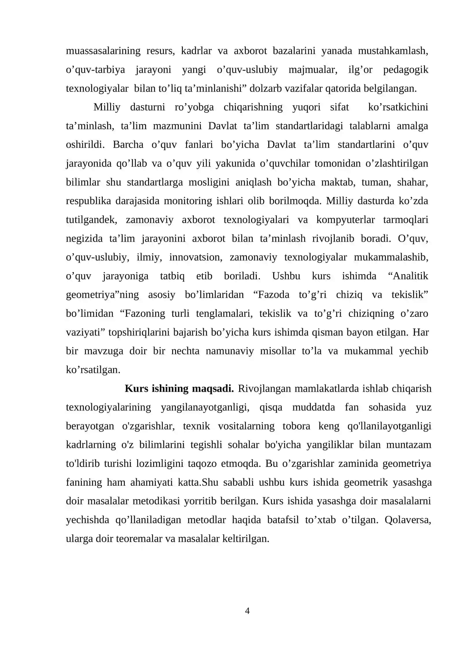 To‘g‘ri chiziqda tekislikda va fazoda koordinatalar sistemasi 4