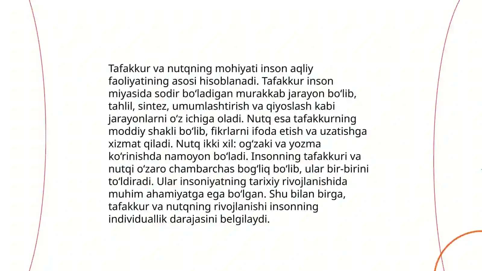 Nutq shakllanishi jarayoni 4