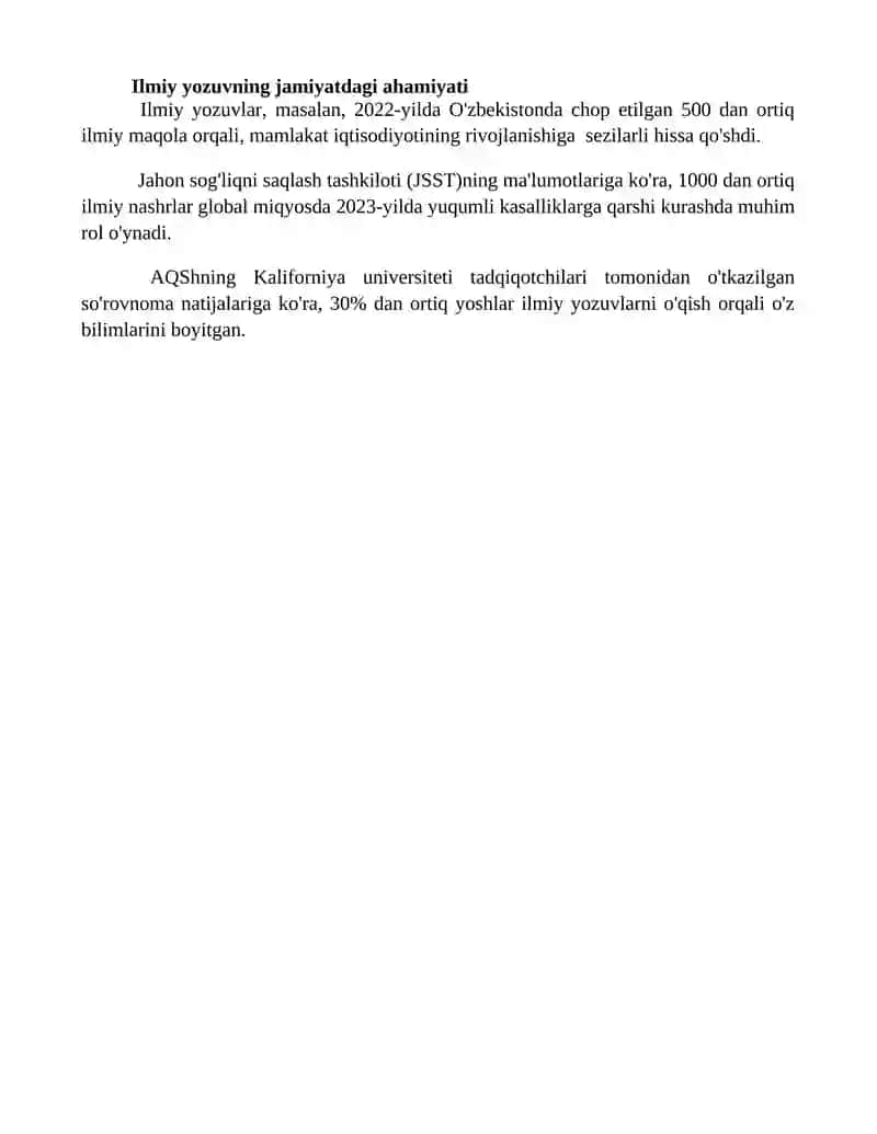 Akademik yozuvning jamiyat hayotidagi ahamiyati 4