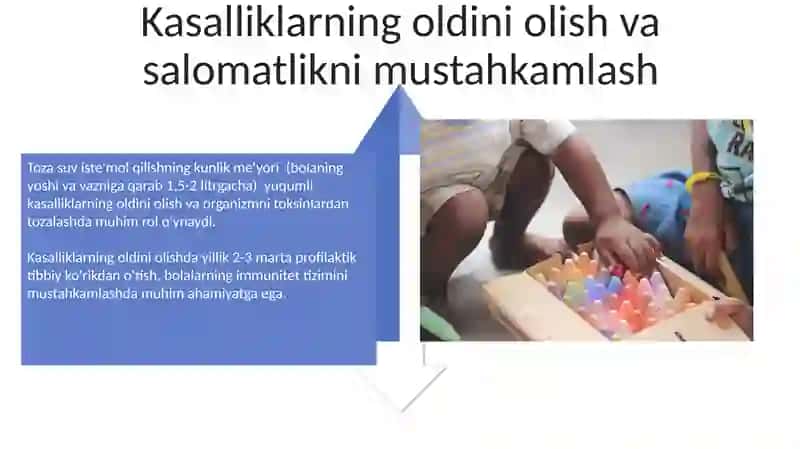 Maktabgacha ta'limga qoyiladigan davlat talablarining madaniy gigiyenik konikmalarni shakillantirish 4
