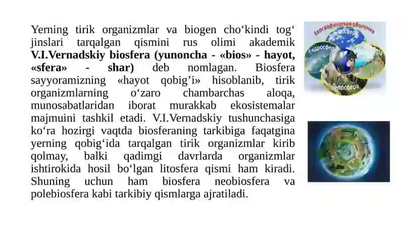 TABIATBILAN TANISHTIRISH TEXNOLOGIYALARI FANINING MAQSAD VA VAZIFALARI 4