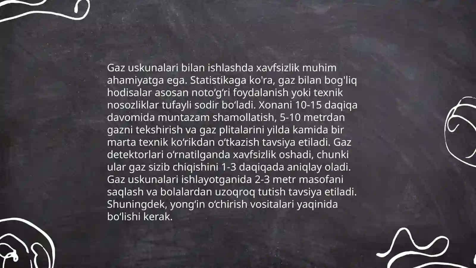 Maishiy xizmat koʻrsatish texnikasini boshqarish va himoyalashda xavfsizlik qoidalari 4