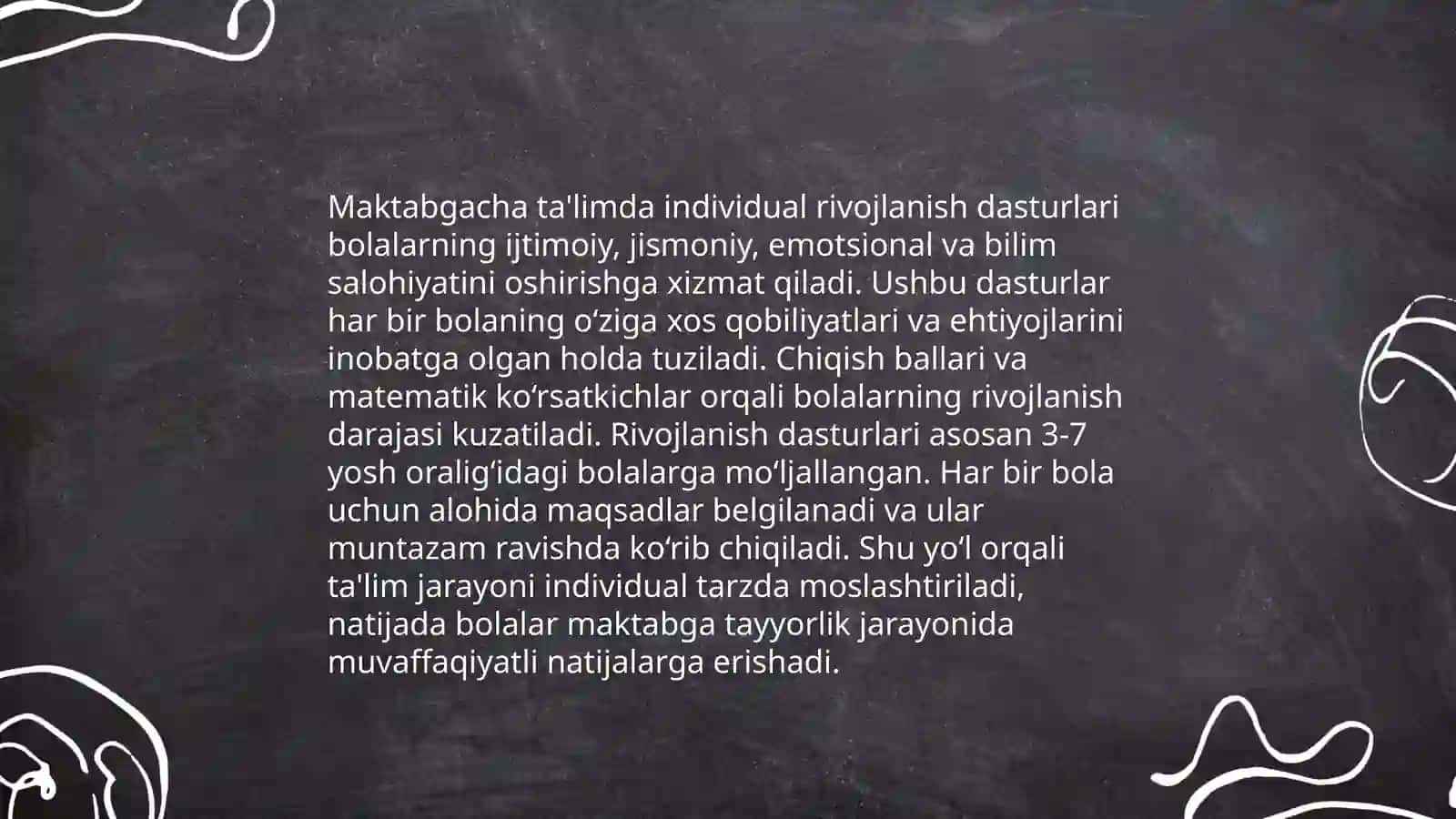 Maktabgacha va umumiy o'rta ta'limni tashkil etish usullari 4