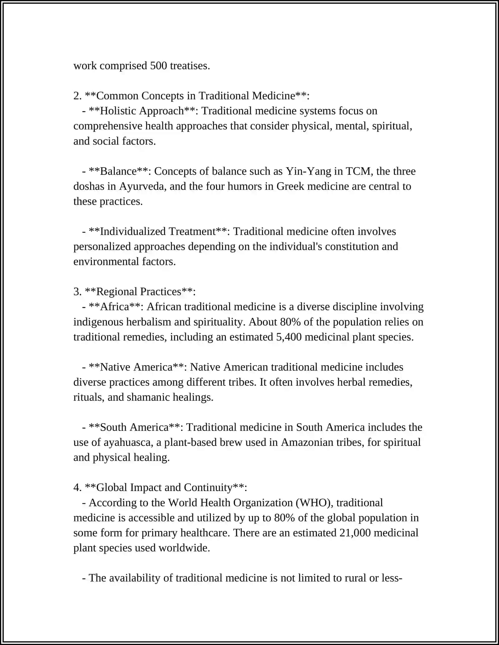 THE ORIGINS OF TRADITIONAL MEDICINE 4