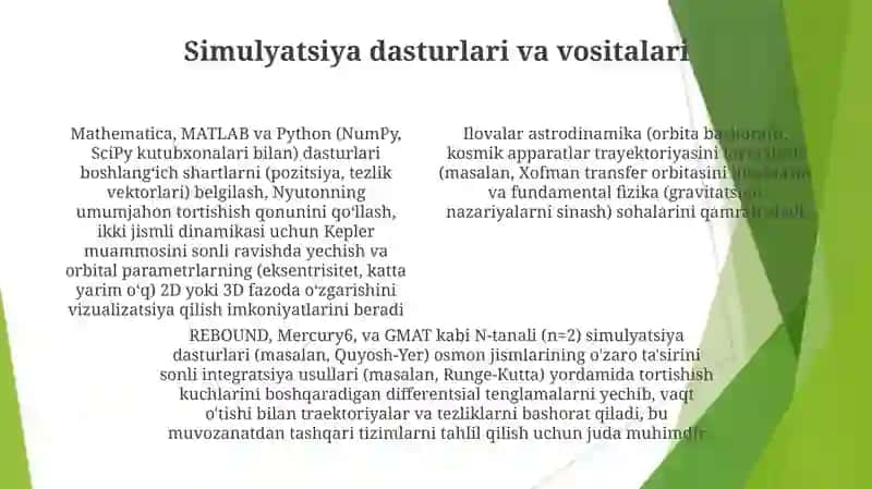 Chegaralanmagan ikki jism masalasi 4