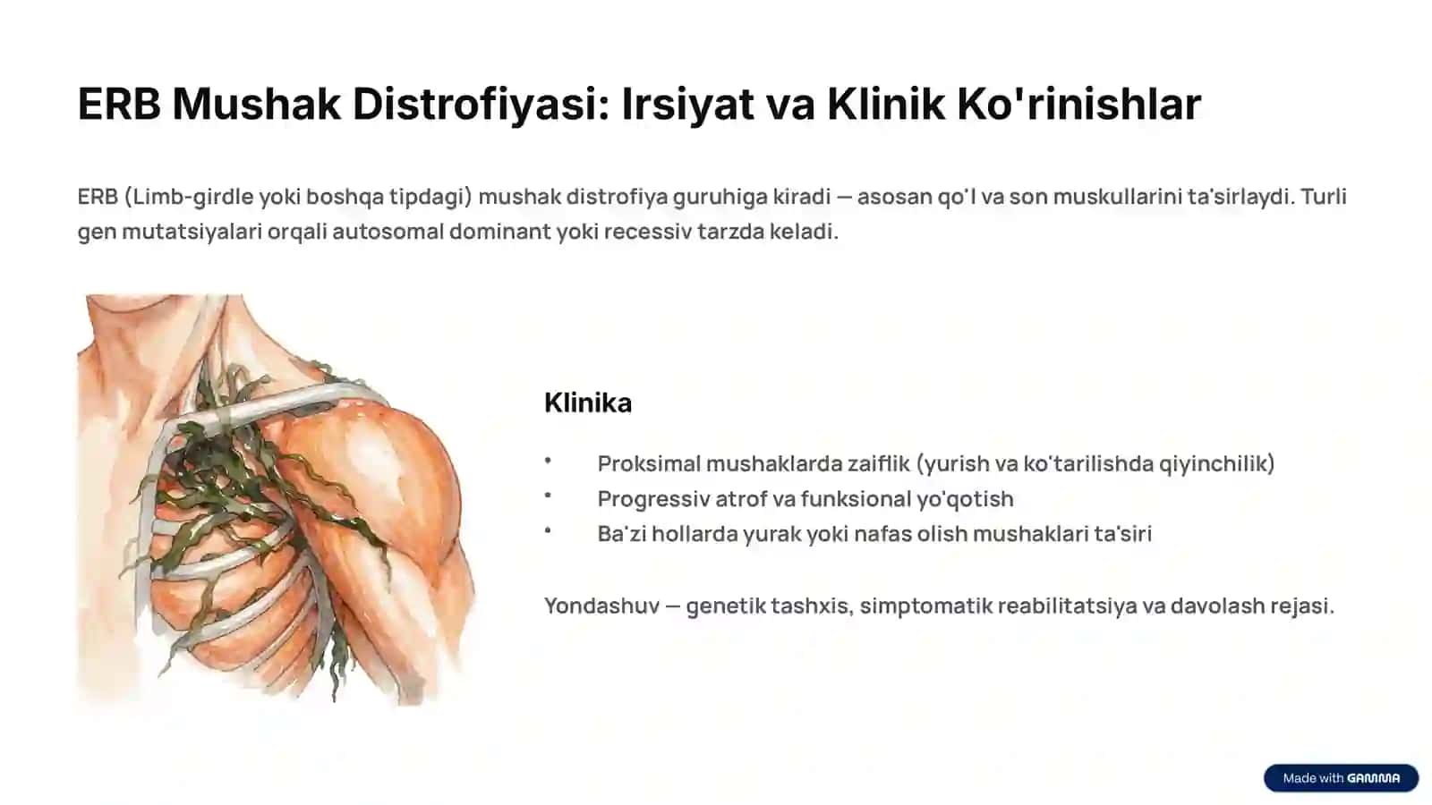 Asab Tizimining Nasliy Kasalliklari: Umumiy Tushuncha 4