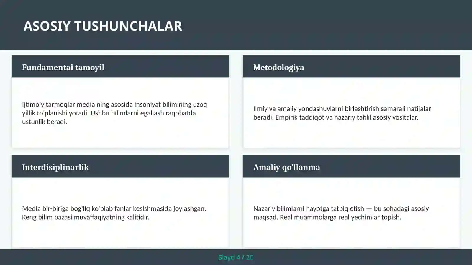 Ijtimoiy tarmoqlar media 4