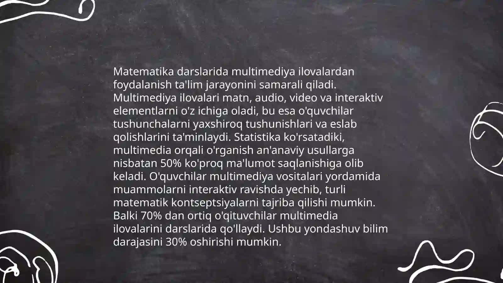 Boshlang'ich sinf matematika darslarida pedagogik texnologiyalardan foydalanish 4