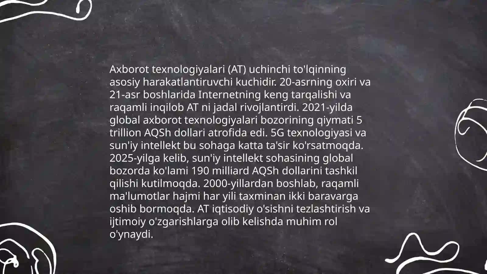Uchunchi To'lqin va Uning G'oyalari 4