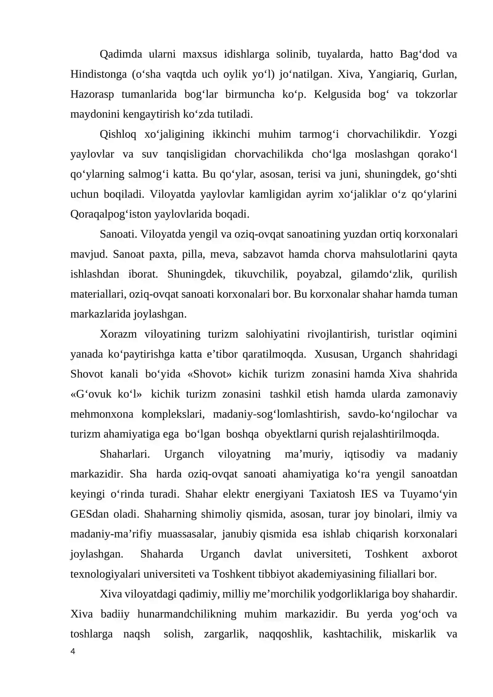 Xorazm viloyati aholisi harakati va joylanishi 4