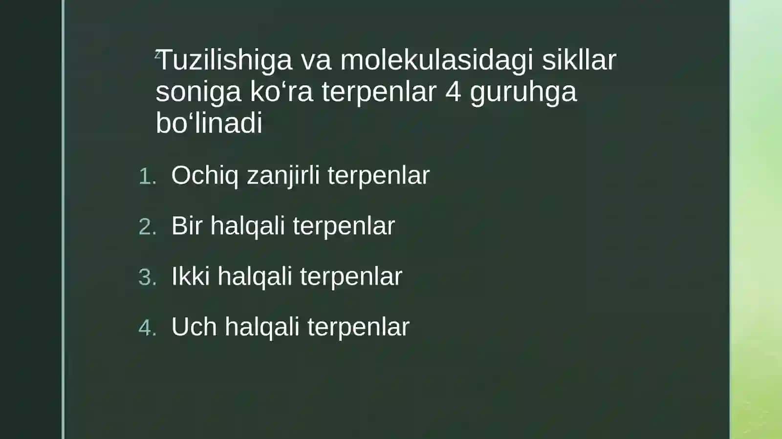 Sovunlanmaydigan Lipidlar 4