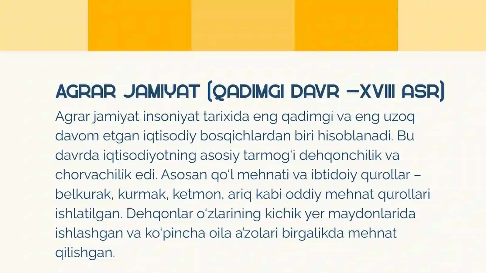 Jahon iqtisodiyoti shakllanishi va rivojlanish bosqichlari 4