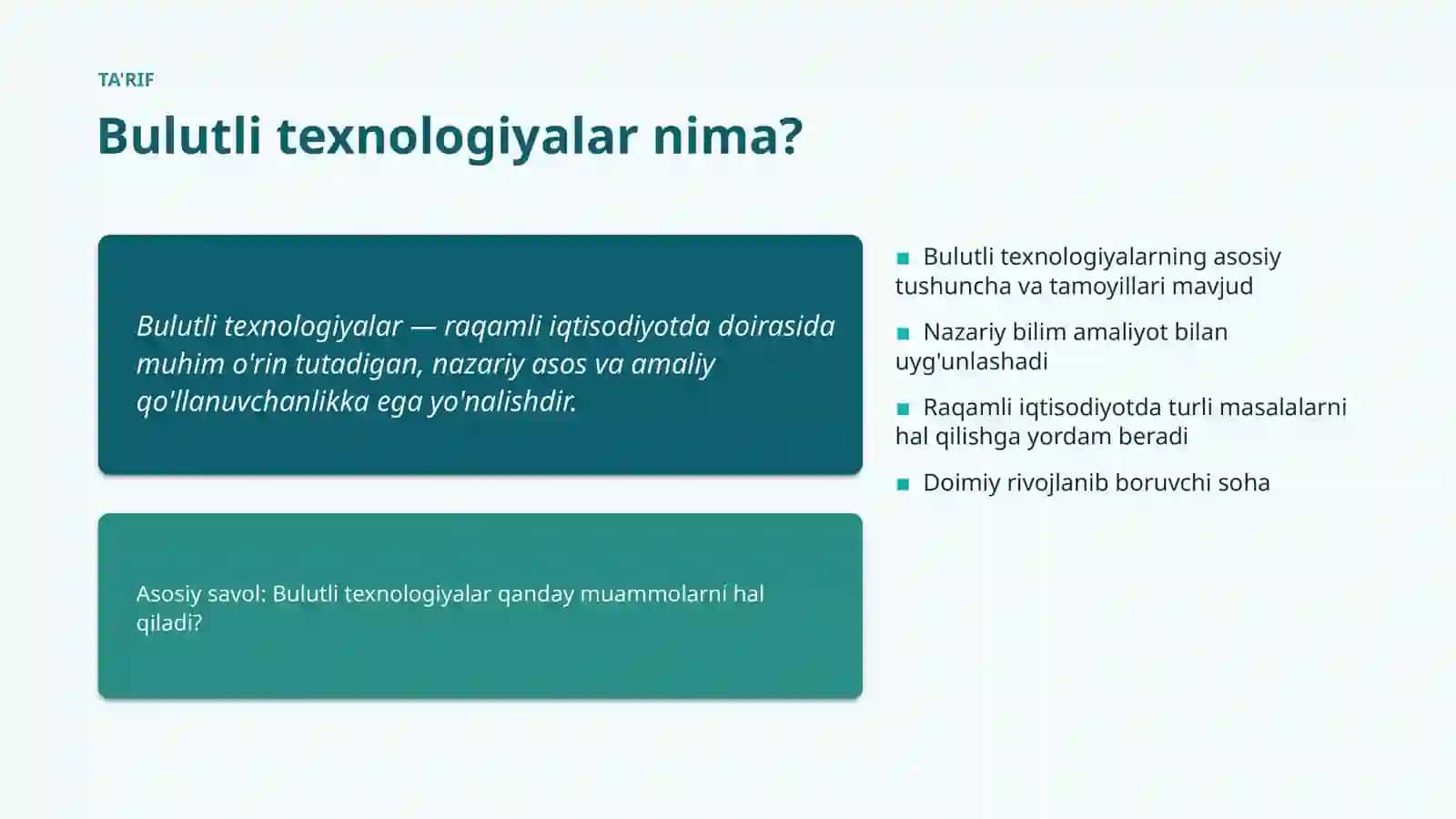 Bulutli texnologiyalar 4
