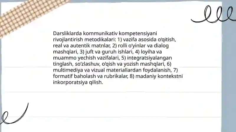 Ona tilini o‘qitish metodikasi 4
