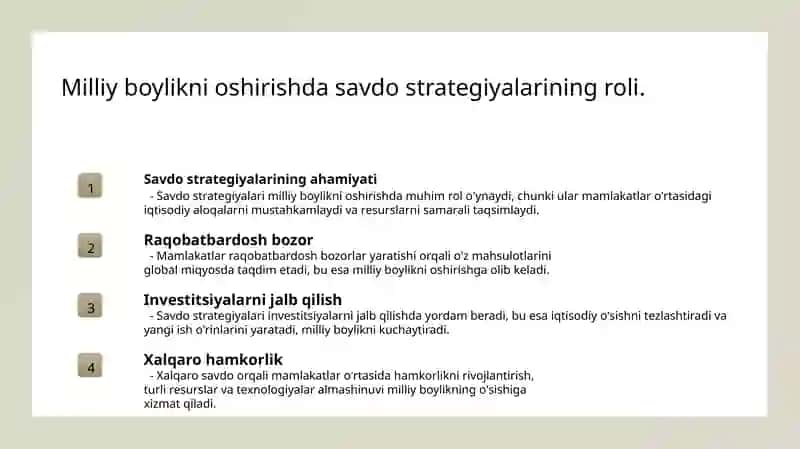 Rivojlangan merkantilizmning iqtisodiy ta'limotlar 4