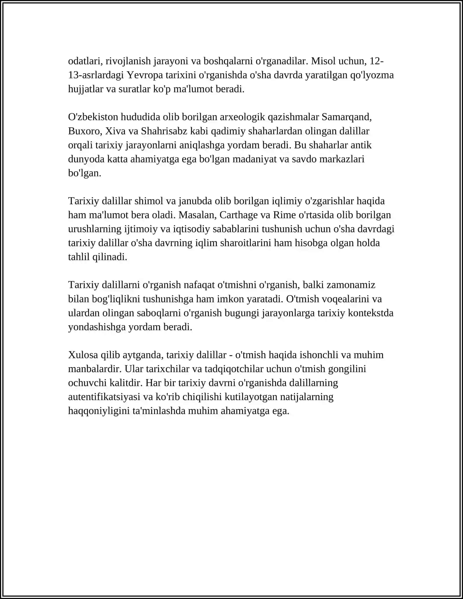 TARIXIY DALIL VA UNING INTERPRETATSIYASI 4