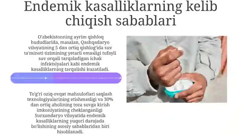 Endemik kasalliklarni oldini olishning gigienik asoslari 4