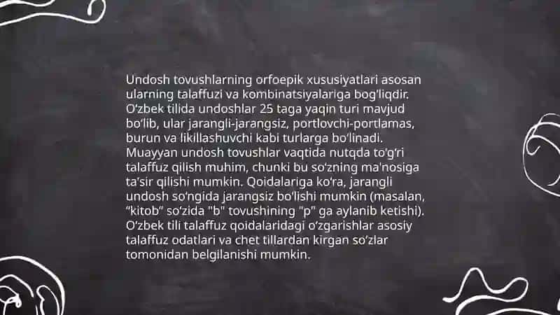 Undoshlar orfoepiyasi muammosi 4