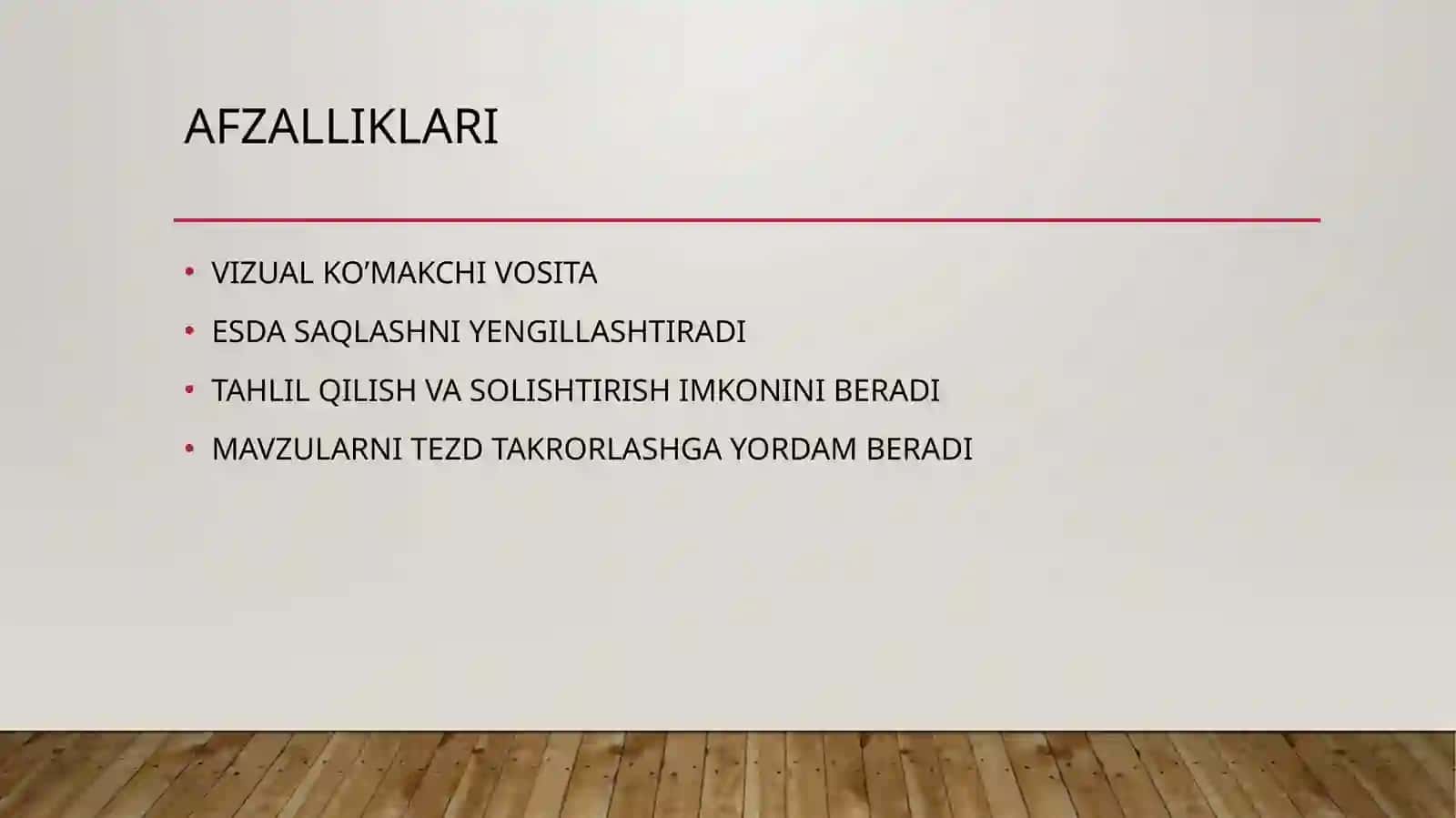 XARITA –SXEMALARDAN FOYDALANISH METODIKASI 4
