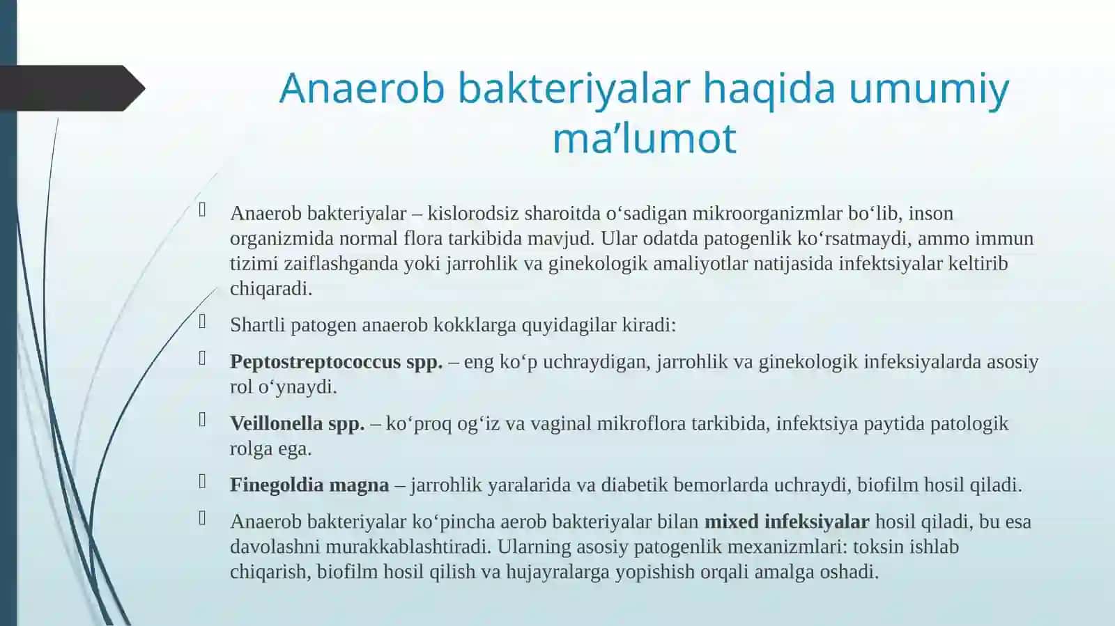 Shartli patogen anaerob kokklarning jarrohlik vaginekologik kasalliklarda ahamiyati 4