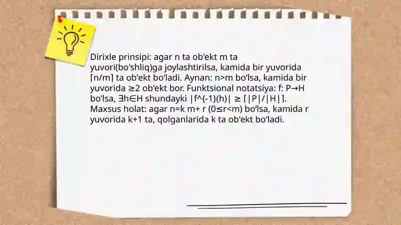 Dirixle prinsipi 4