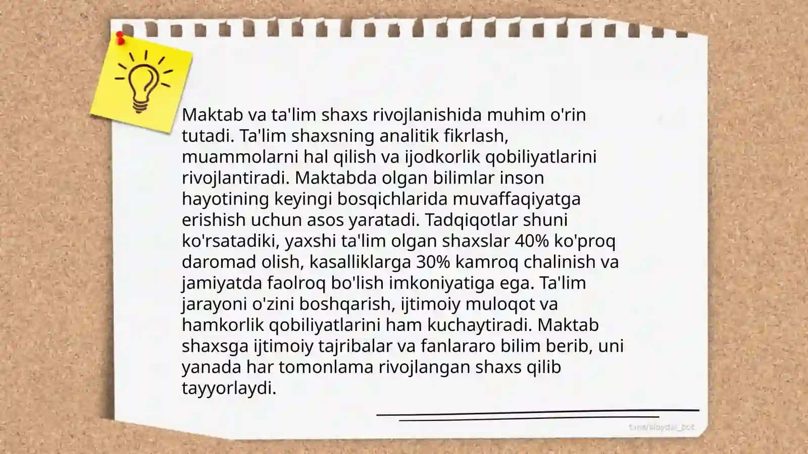Oila instituti va shaxs rivojlanishi 4