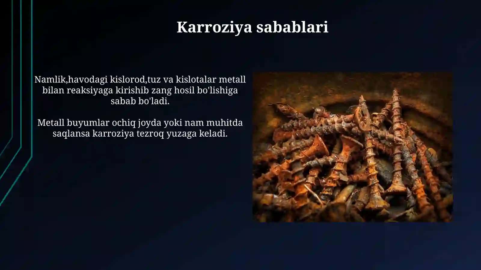 Uyda karroziyani kamaytirish yullari 4