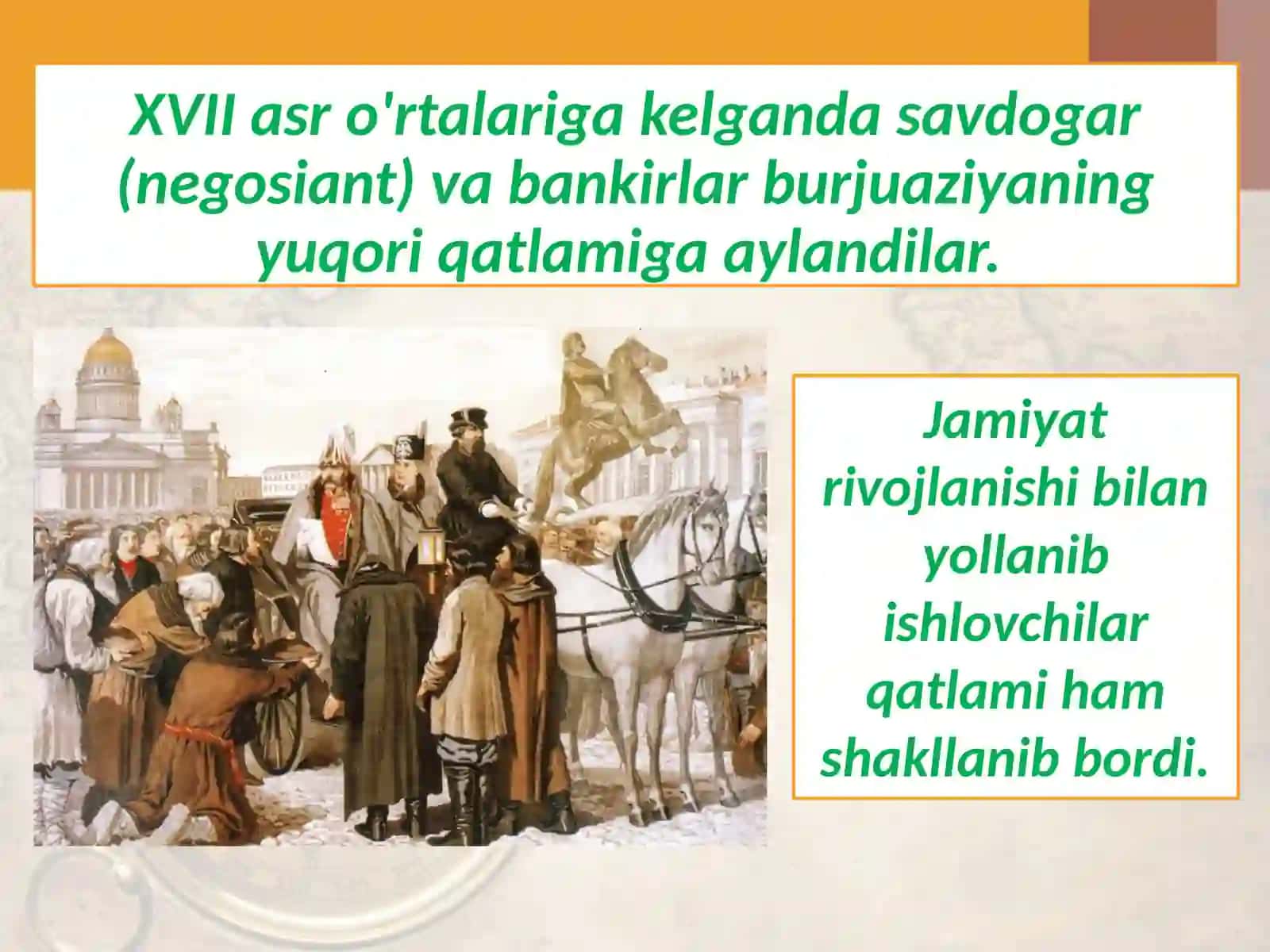 8-sinf Jahon tarixi fanidarsligi asosida 3-mavzu 4