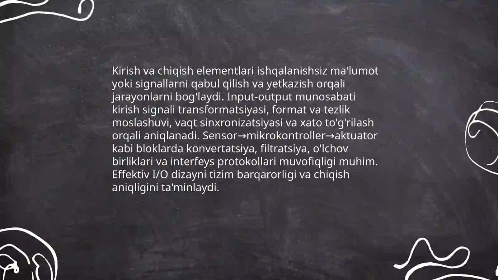 Ishlov berish jarayonlarini ketma ketligini tushuntiring 4