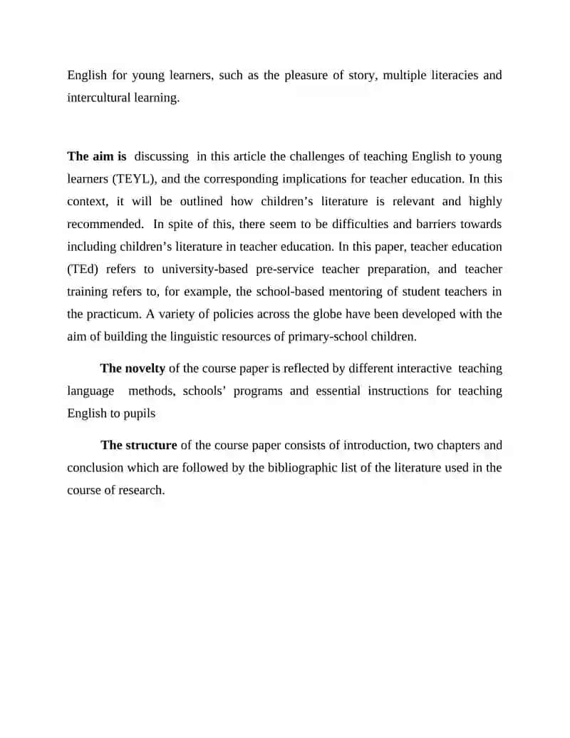 Teaching English to primary  school children 4
