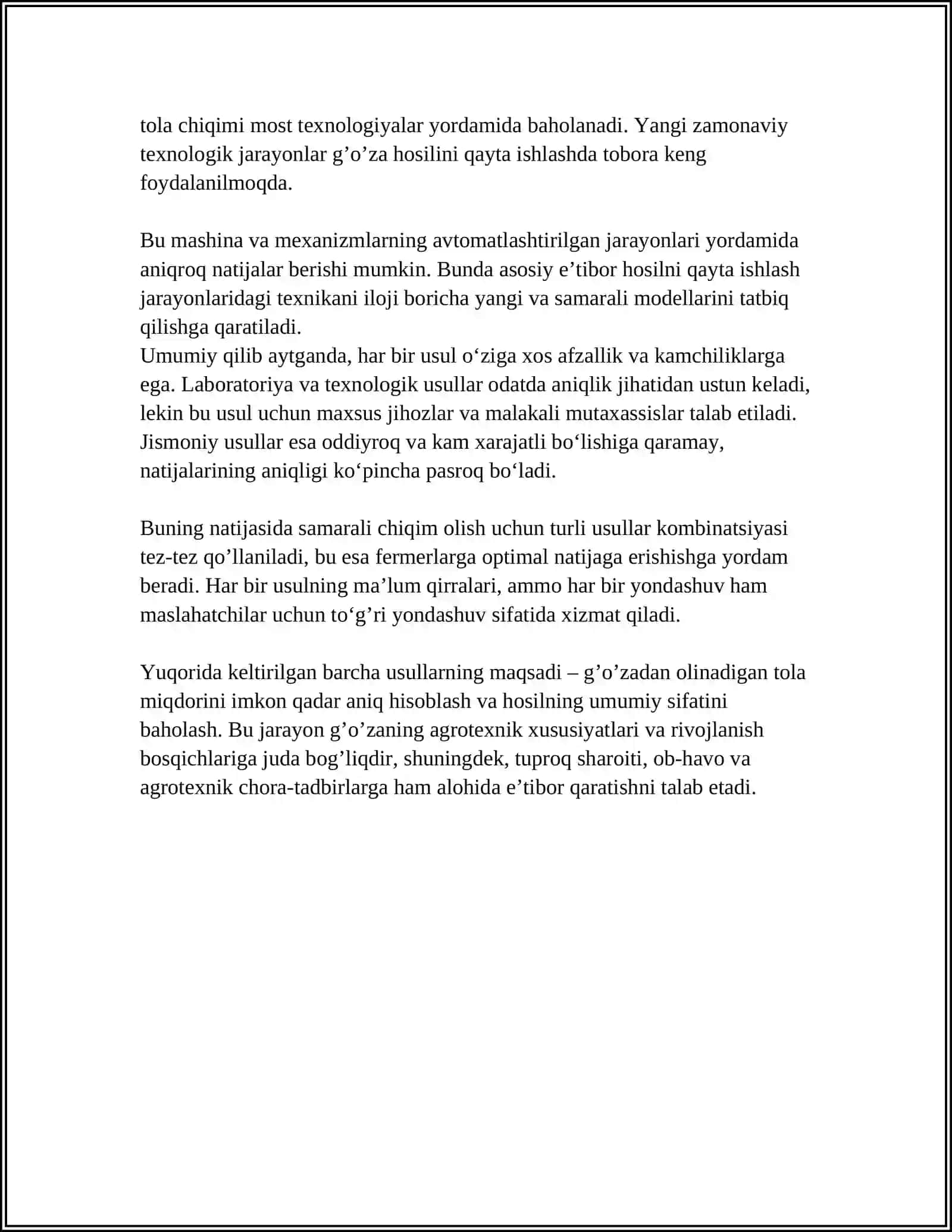 OʼRGANILAYOTGAN MATERIAL KORSATGICHLARI 4